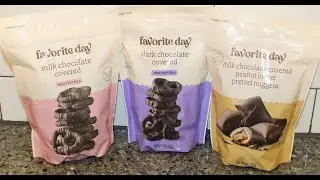 Favorite Day (Target) Milk & Dark Chocolate Covered Mini Pretzels, Milk Chocolate PB Pretzel Nuggets
