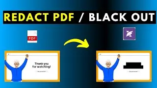 How to Redact or Black Out PDF Documents Using Foxit PDF Editor