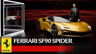 Discovering the #FerrariSF90Spider with Emanuele Carando