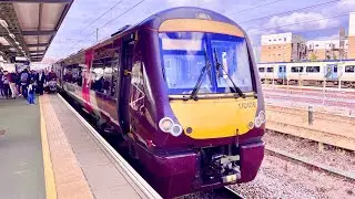 Sound of British Rail Class 170 Turbostar Arriving and Departing at Cambridge