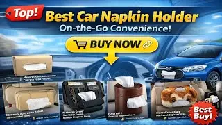Best Car Napkin Holder 🚗 | Must-Have Car Accessory in 2025