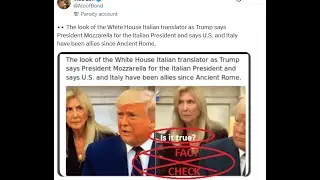 Did Trump call Italy&rsquo;s president Sergio Mattarella as 