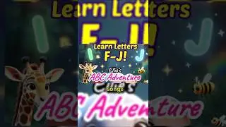 Learn Letters F&ndash;J 🐘✨ | Fun ABC for Toddlers | Kids Shorts