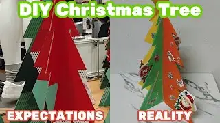 🎄 The Making Process of Our DIY Christmas Tree!