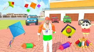 Franklin ne Shinchan ke liye Patang Kharid Li In Indian Theft Auto | Indian Bike Driving 3D Game 