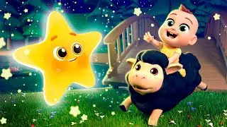 Twinkle Twinkle Little Star (Animal Version) | Newborn Baby Songs & Nursery Rhymes