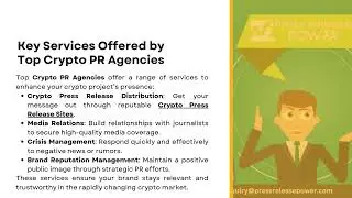 Unlocking Success Top Crypto PR Agencies You Need