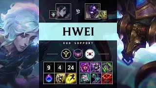 Hwei Support vs Alistar: Rampage - KR Master Patch 14.15