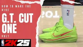 NBA 2K25 Shoe Creator: Nike GT Cut 1 Volt / EYBL