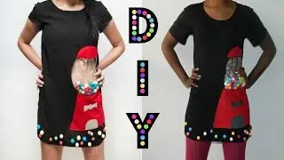 DIY Gumball Machine Dress| Recreation Re-creation #3