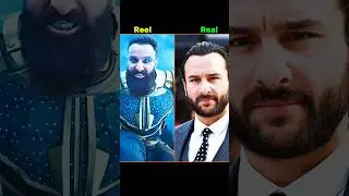 ADIPURUSH - MOVIE STAR CAST REEL VS REAL LIFE | PRABHAS | SAIF ALI KHAN |#adipurush #movie #shorts