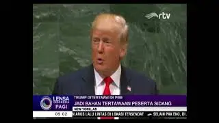 Inilah Momen Saat  Trump Ditertawakan PBB