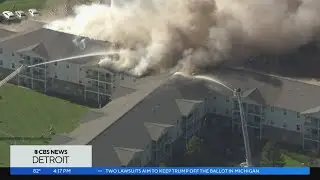 Authorities respond to fire at Southgate senior apartment complex