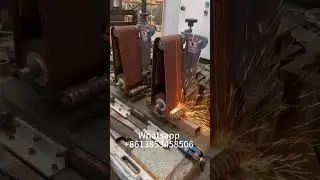 Belt grinder polishermuller #beltgrinder #machine #metalpolishing