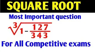 Square Root 🔥How to Solve Root || Most Important question || for ssc exam || by Alam Sir