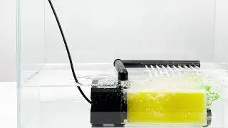 FEDOUR 078 Adjustable Flow 10GPH~315GPH Aquarium Submersible Internal Filter Spray Bar Wave Pumps
