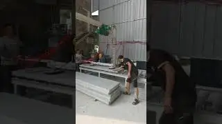Easy operation vacuum slab lifter loading unloading large size stones