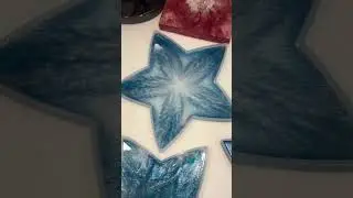 Resin star coasters and base meyspring colors #Resin #star #coasters #meyspring #colors