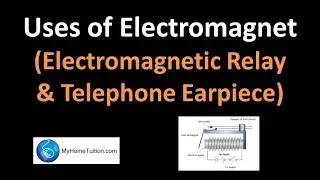 Uses of Electromagnet - Electromagnetic Relay & Telephone Earpiece