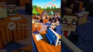 Я заставляю 10000 жителей деревни выполнять мою работу #fyp #greenscreen #explore #minecraft #min...
