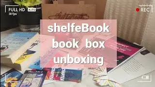 shelfebook Book box unboxing || affordable book box in India