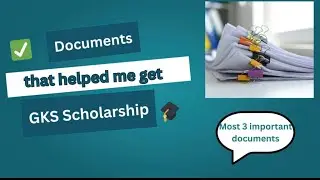 My Scholarship Journey | INDIAN 🇮🇳 in KOREA 🇰🇷#gkstudy#indianinkorea