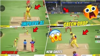 Dream Cricket 25 Mega Update | New Batting Shot | New Commentary | Catch Drop