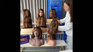 Affordable blonde highlight bob wig | BoRui hair