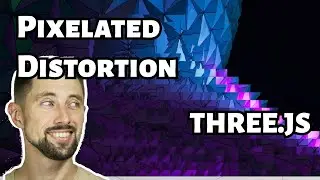 Пиксельное искажение с three.js #16