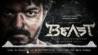 Beast 3rd Look Poster + Theme Original Score Bgm mp3 | Beast Ringtone Bgm | 4k whatsapp status Tamil