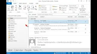 Increase the width of the Folder Pane.