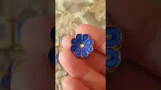 Коллекция моей подруги. Норвежское серебро, эмаль, David Andersen..#браслет#jewelry #серебро#эмаль
