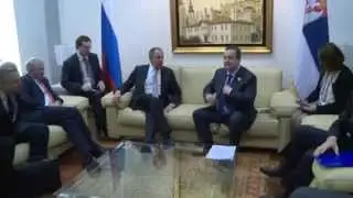 Sergey Lavrov & Ivica Dačić | Встреча С.Лаврова и И.Дачича