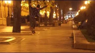 Street skateboarding in Minsk city 2017