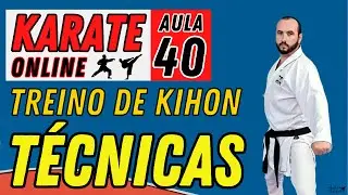 KARATE ONLINE | AULA 40 | TREINO DE TÉCNICAS  [ KIHON ]