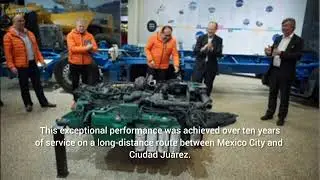 #volvo legendary D12 engine became an icon after powering a Mexican bus for over 3.3M kms #volvobus