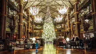 Disney's Animal Kingdom Lodge Christmas Decorations 2019