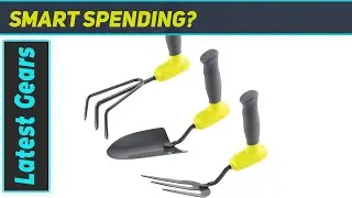 Garden Tools Set of 3: The Best Ergonomic Gardening Kit for Joint Pain Relief