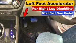 LFA Left Foot Accelerator For Right Leg Disability by Kuldip Jandu
