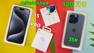 cashify iphone 15 pro unboxing 2026 / iphone 15 pro gaming test / iphone 15 pro free fire test 2026