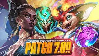 VALE A PENA VOLTAR A JOGAR WILD RIFT NO PATCH 7.0?! - LoL Wild Rift