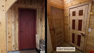Making traditional solid wood frame and panel doors with mortise and tenon joinery.