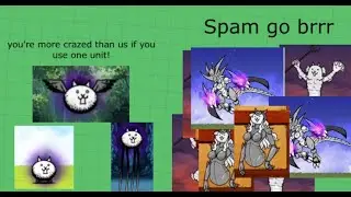 Crazed Cats VS 1 unit! 1 Year Anniversary Special! (Battle Cats)