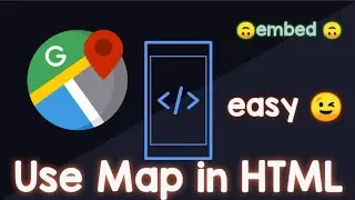 How To add Map in HTML Page. #htmltricks #webdesign #codaddiction