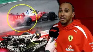 Интервью с Льюисом Хэмилтоном после его первого тест-драйва на Ferrari SF-26 в Барселоне.