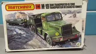Big Rig 2021 Update #1 - Matchbox 1:76 M19 Tank Transporter.
