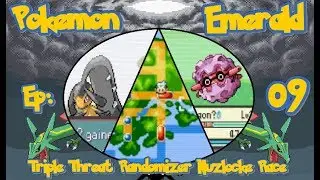 Pokemon Emerald Triple Threat Randomizer Nuzlocke Race Part 9: Where's the Map?