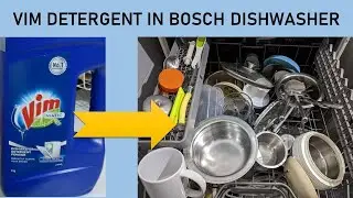 How good is VIM Dishwasher Detergent Powder | Tried in 2 programs