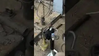 Stick Welding My Trailer Jack on my Lincoln Sa200