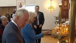 Royals in Canada: Prince Charles and Camilla visit a Ukrainian Orthodox Cathedral